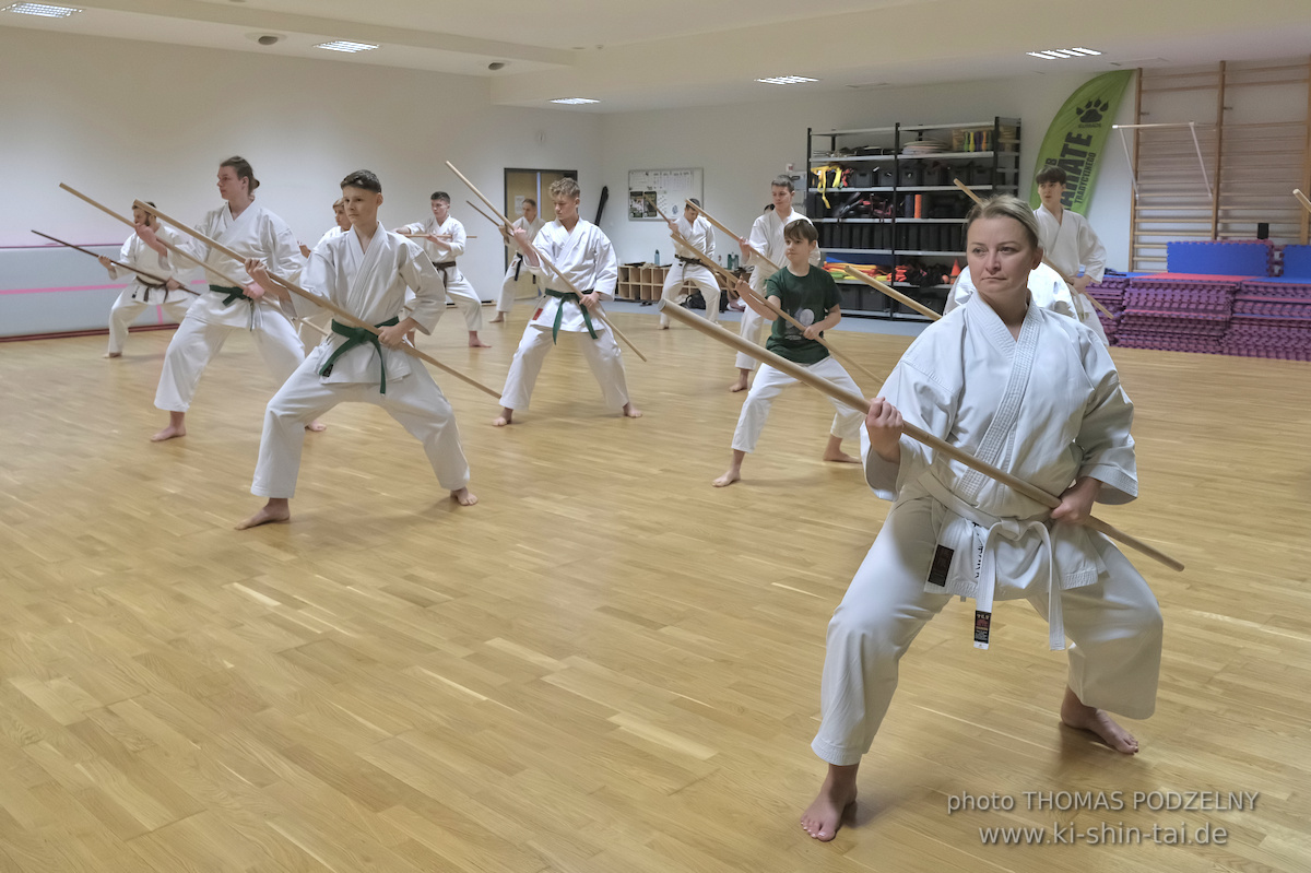 Ryûkyû Kobudô Lehrgang mit Thomas Podzelny 6.Dan in Torun/Polen 16.-18.1.2026