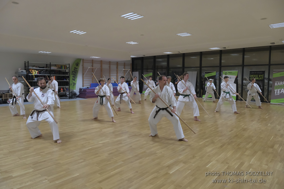 Ryûkyû Kobudô Lehrgang mit Thomas Podzelny 6.Dan in Torun/Polen 16.-18.1.2026