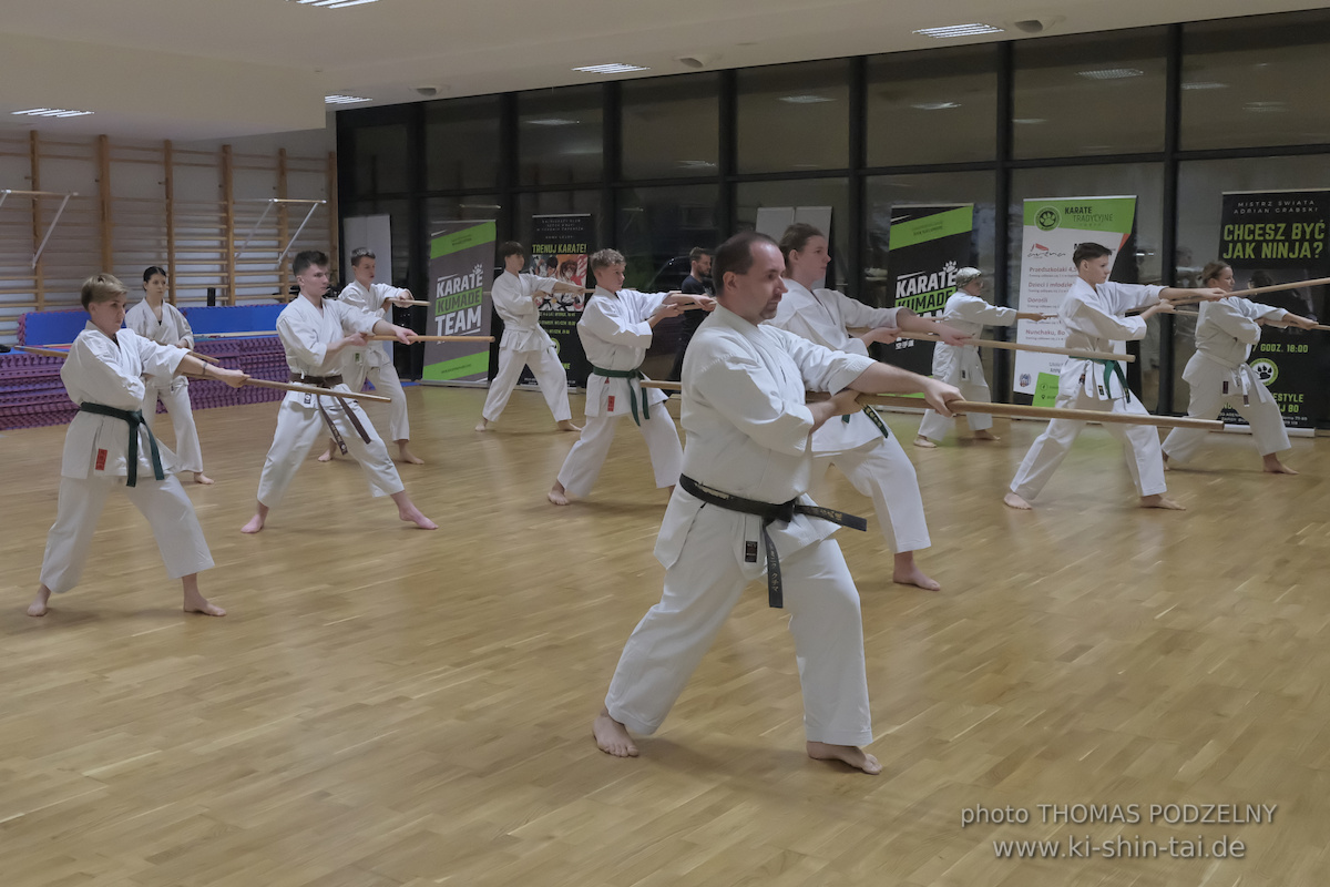 Ryûkyû Kobudô Lehrgang mit Thomas Podzelny 6.Dan in Torun/Polen 16.-18.1.2026