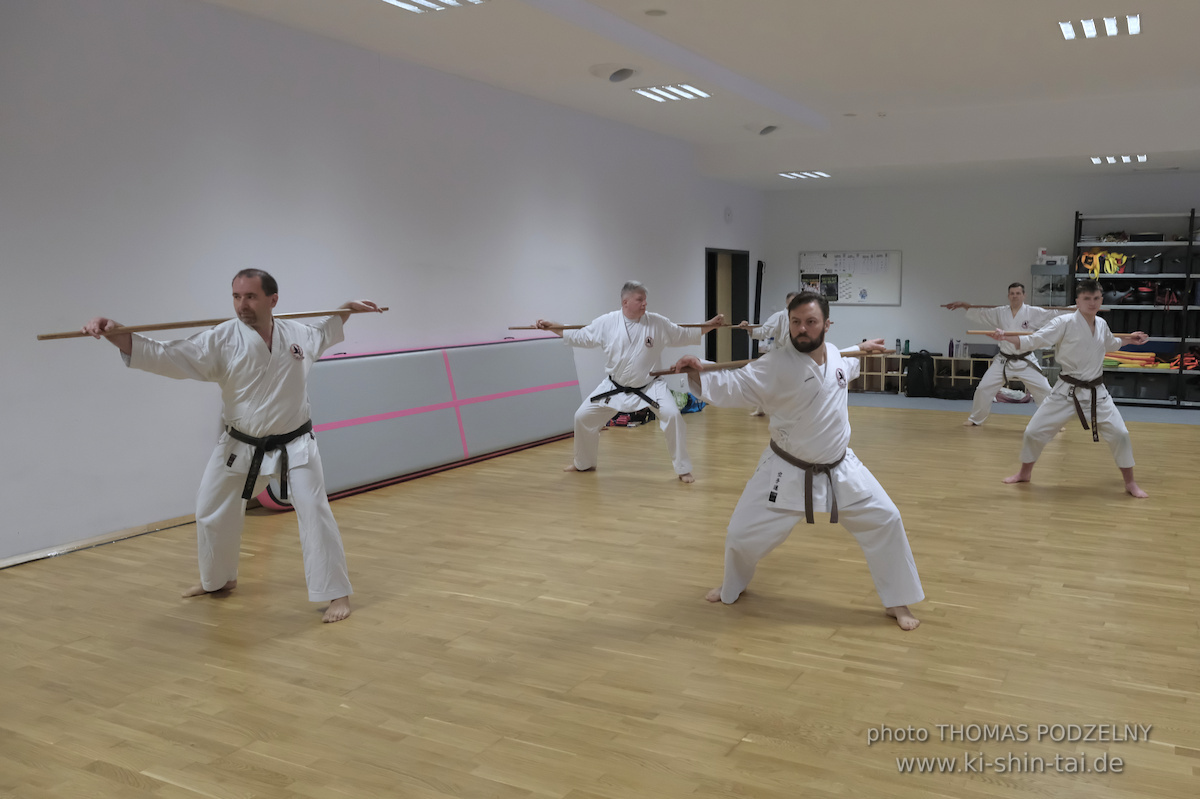 Ryûkyû Kobudô Lehrgang mit Thomas Podzelny 6.Dan in Torun/Polen 16.-18.1.2026