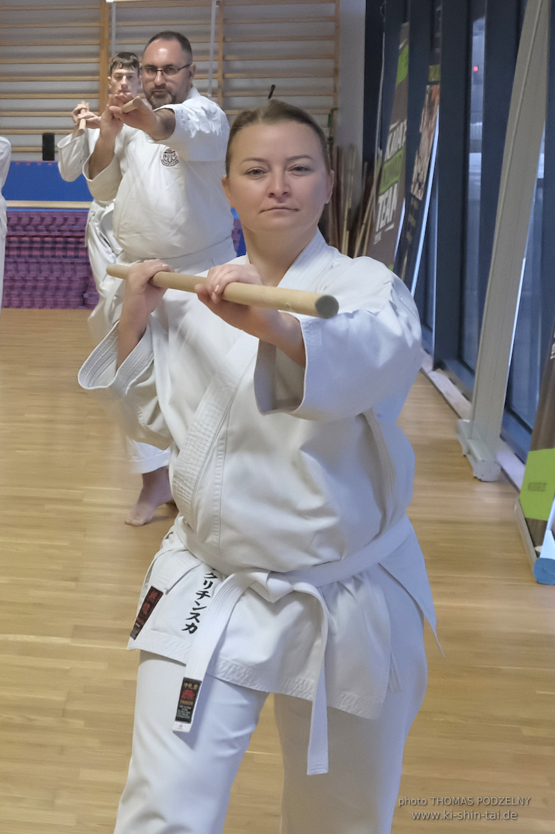 Ryûkyû Kobudô Lehrgang mit Thomas Podzelny 6.Dan in Torun/Polen 16.-18.1.2026