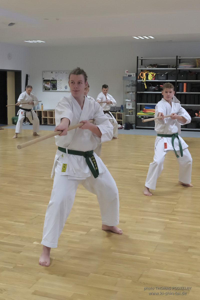 Ryûkyû Kobudô Lehrgang mit Thomas Podzelny 6.Dan in Torun/Polen 16.-18.1.2026