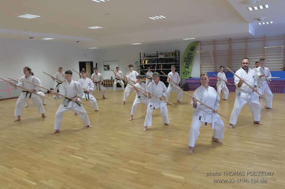 Ryûkyû Kobudô Lehrgang mit Thomas Podzelny 6.Dan in Torun/Polen 16.-18.1.2026