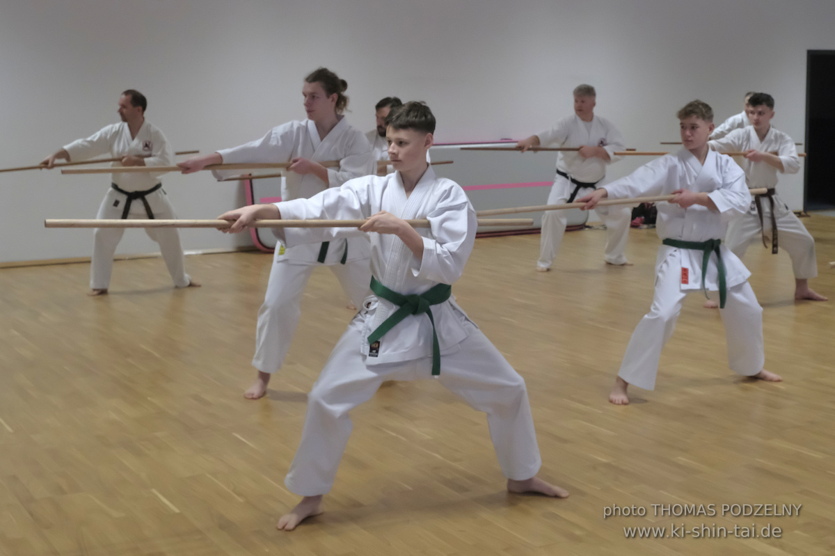 Ryûkyû Kobudô Lehrgang mit Thomas Podzelny 6.Dan in Torun/Polen 16.-18.1.2026