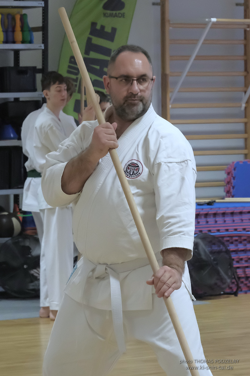 Ryûkyû Kobudô Lehrgang mit Thomas Podzelny 6.Dan in Torun/Polen 16.-18.1.2026