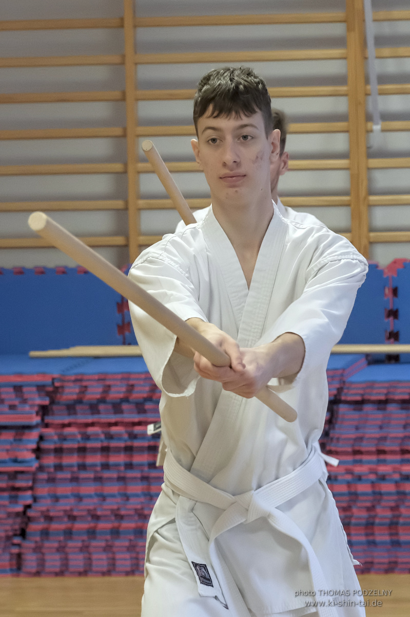 Ryûkyû Kobudô Lehrgang mit Thomas Podzelny 6.Dan in Torun/Polen 16.-18.1.2026