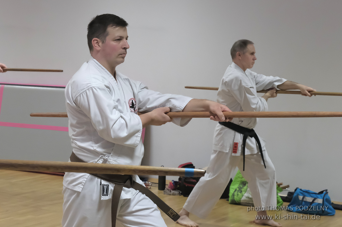 Ryûkyû Kobudô Lehrgang mit Thomas Podzelny 6.Dan in Torun/Polen 16.-18.1.2026
