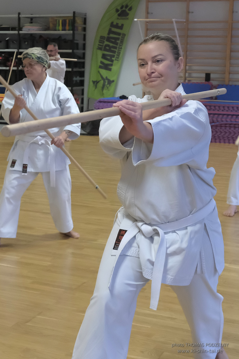 Ryûkyû Kobudô Lehrgang mit Thomas Podzelny 6.Dan in Torun/Polen 16.-18.1.2026