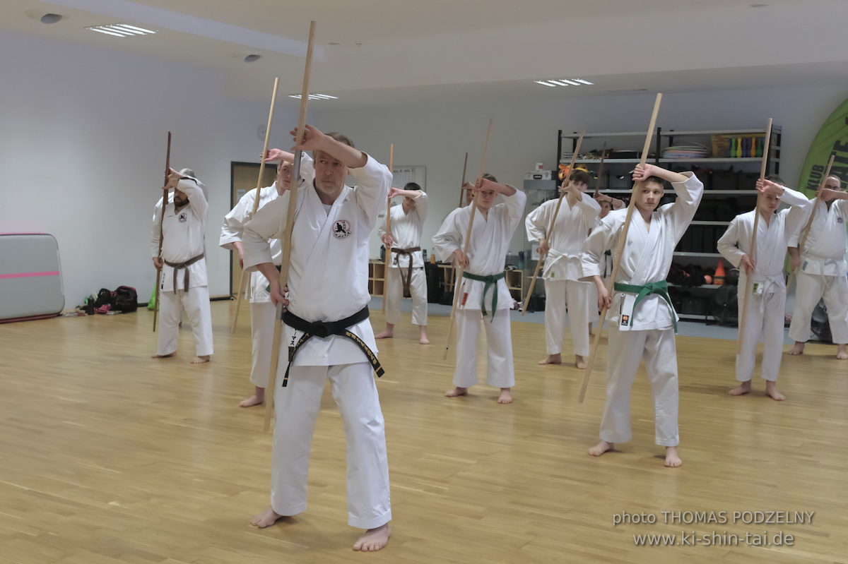 Ryûkyû Kobudô Lehrgang mit Thomas Podzelny 6.Dan in Torun/Polen 16.-18.1.2026