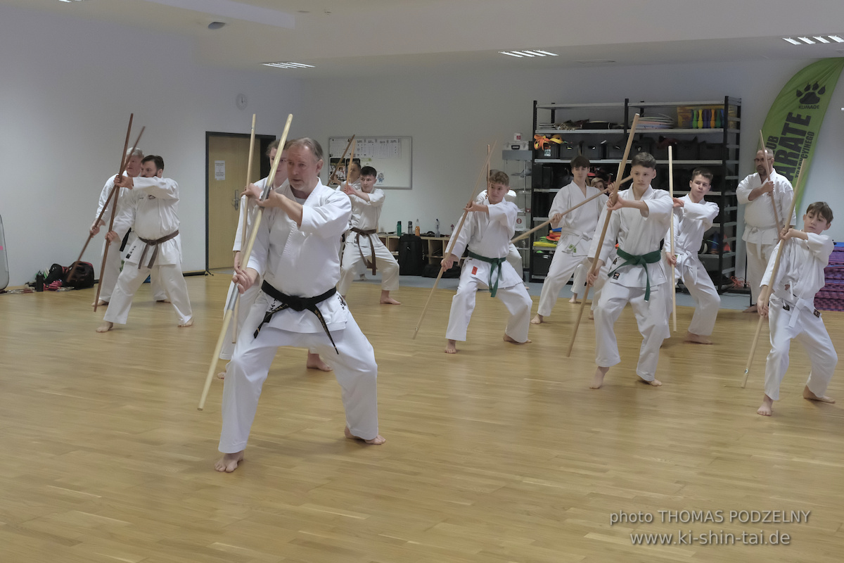Ryûkyû Kobudô Lehrgang mit Thomas Podzelny 6.Dan in Torun/Polen 16.-18.1.2026