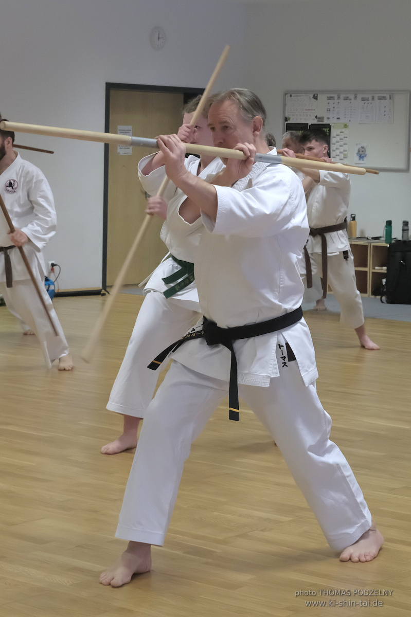 Ryûkyû Kobudô Lehrgang mit Thomas Podzelny 6.Dan in Torun/Polen 16.-18.1.2026