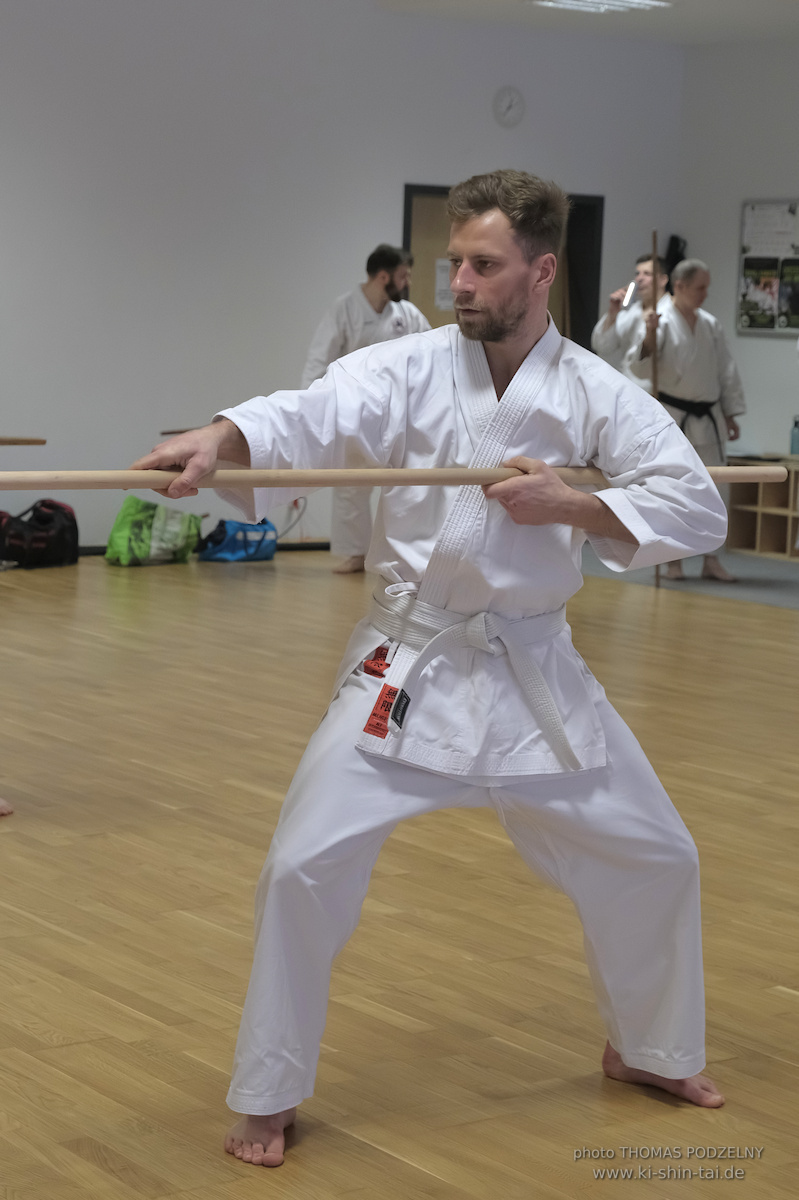 Ryûkyû Kobudô Lehrgang mit Thomas Podzelny 6.Dan in Torun/Polen 16.-18.1.2026