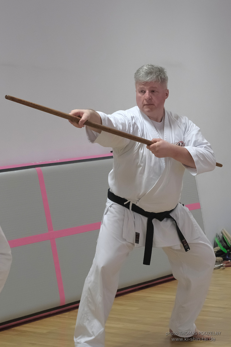 Ryûkyû Kobudô Lehrgang mit Thomas Podzelny 6.Dan in Torun/Polen 16.-18.1.2026