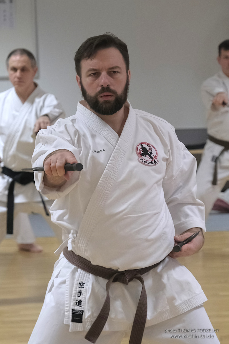 Ryûkyû Kobudô Lehrgang mit Thomas Podzelny 6.Dan in Torun/Polen 16.-18.1.2026