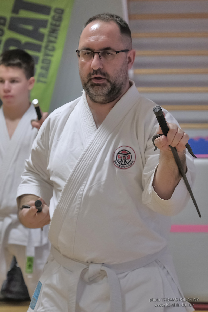 Ryûkyû Kobudô Lehrgang mit Thomas Podzelny 6.Dan in Torun/Polen 16.-18.1.2026