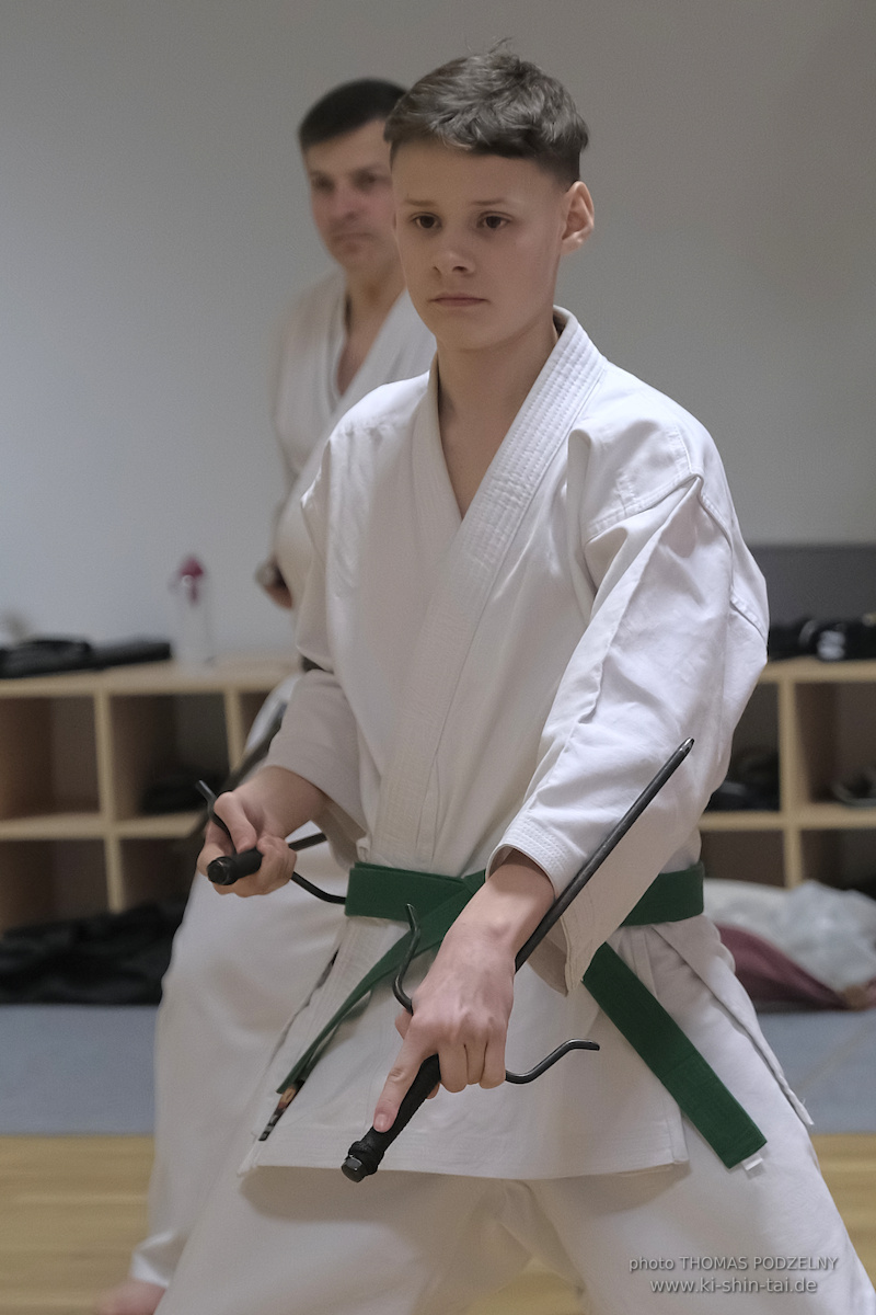 Ryûkyû Kobudô Lehrgang mit Thomas Podzelny 6.Dan in Torun/Polen 16.-18.1.2026