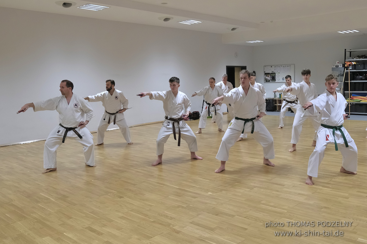 Ryûkyû Kobudô Lehrgang mit Thomas Podzelny 6.Dan in Torun/Polen 16.-18.1.2026