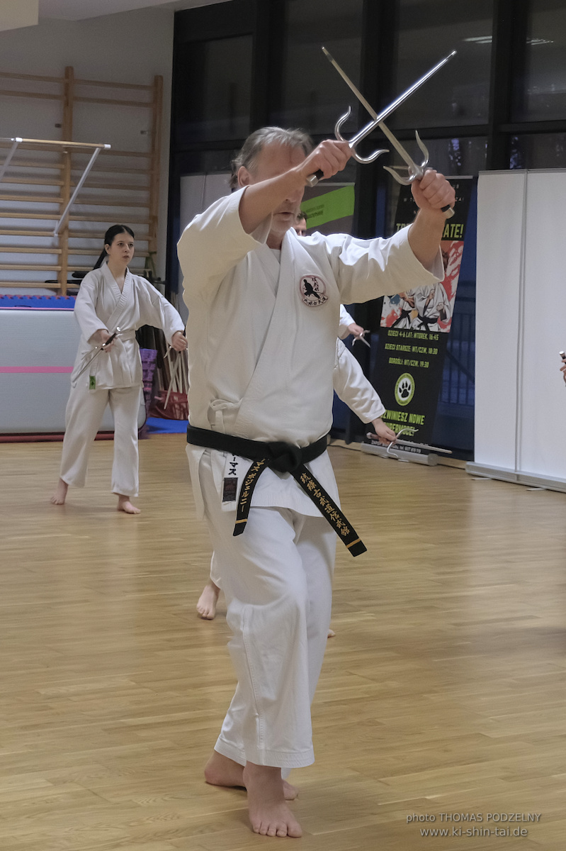 Ryûkyû Kobudô Lehrgang mit Thomas Podzelny 6.Dan in Torun/Polen 16.-18.1.2026