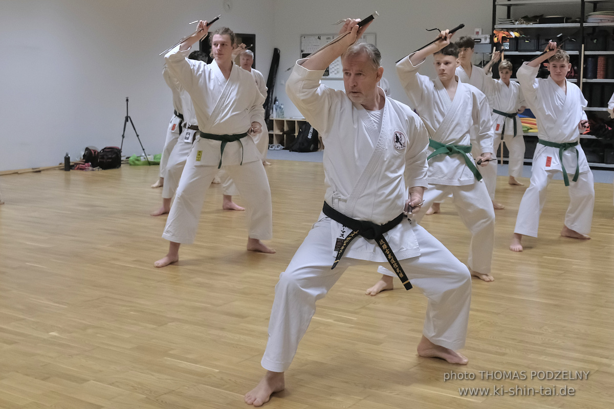 Ryûkyû Kobudô Lehrgang mit Thomas Podzelny 6.Dan in Torun/Polen 16.-18.1.2026