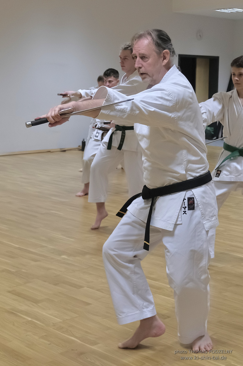 Ryûkyû Kobudô Lehrgang mit Thomas Podzelny 6.Dan in Torun/Polen 16.-18.1.2026