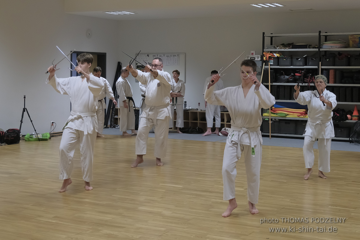 Ryûkyû Kobudô Lehrgang mit Thomas Podzelny 6.Dan in Torun/Polen 16.-18.1.2026