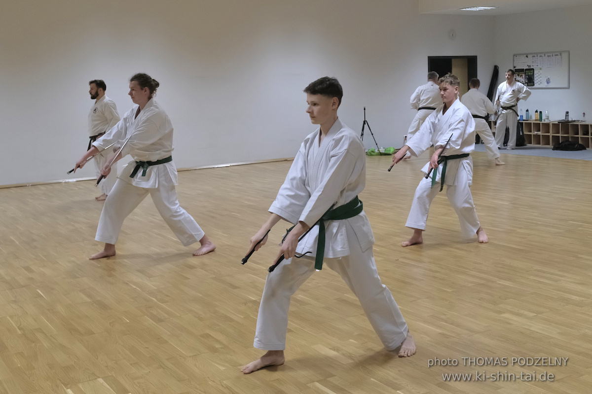 Ryûkyû Kobudô Lehrgang mit Thomas Podzelny 6.Dan in Torun/Polen 16.-18.1.2026