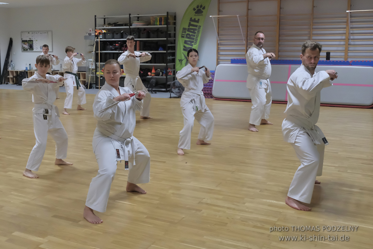 Ryûkyû Kobudô Lehrgang mit Thomas Podzelny 6.Dan in Torun/Polen 16.-18.1.2026