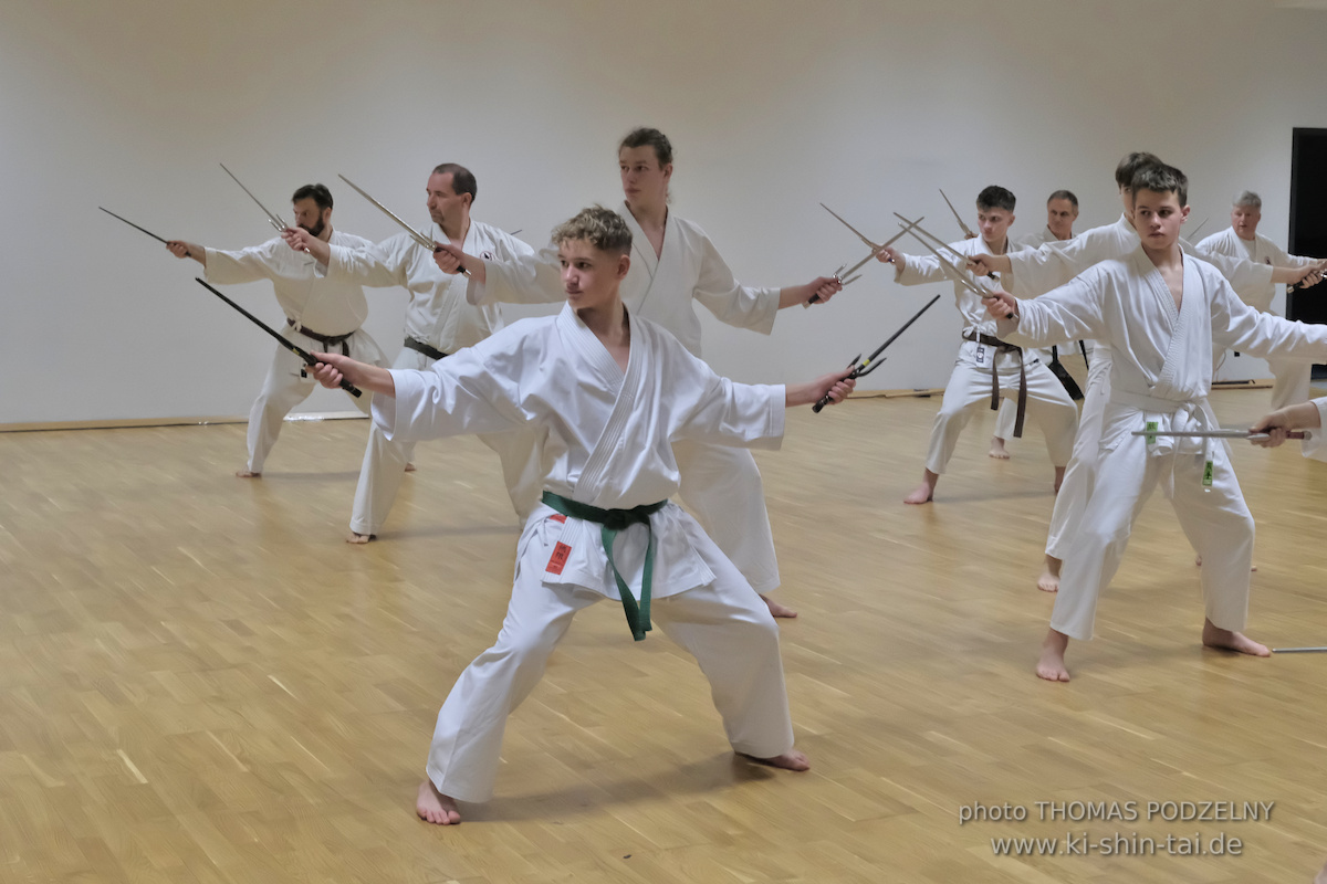 Ryûkyû Kobudô Lehrgang mit Thomas Podzelny 6.Dan in Torun/Polen 16.-18.1.2026
