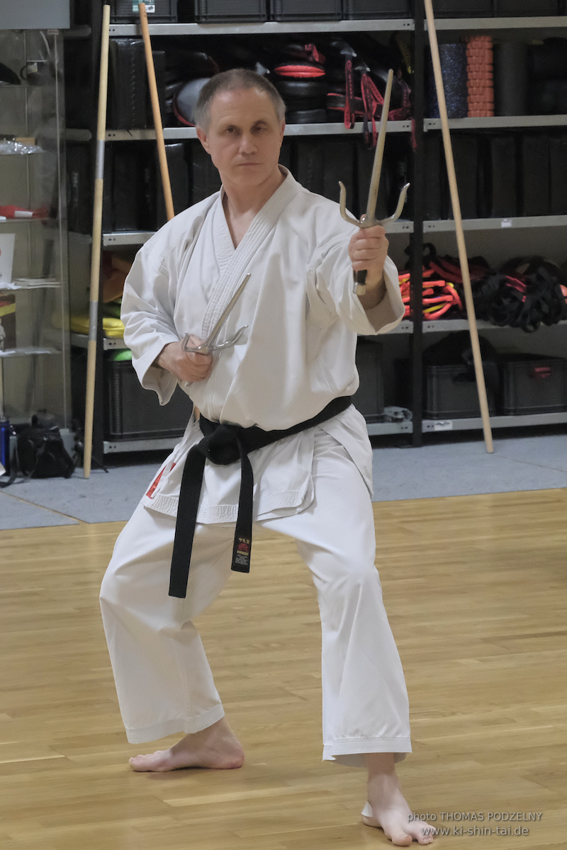 Ryûkyû Kobudô Lehrgang mit Thomas Podzelny 6.Dan in Torun/Polen 16.-18.1.2026