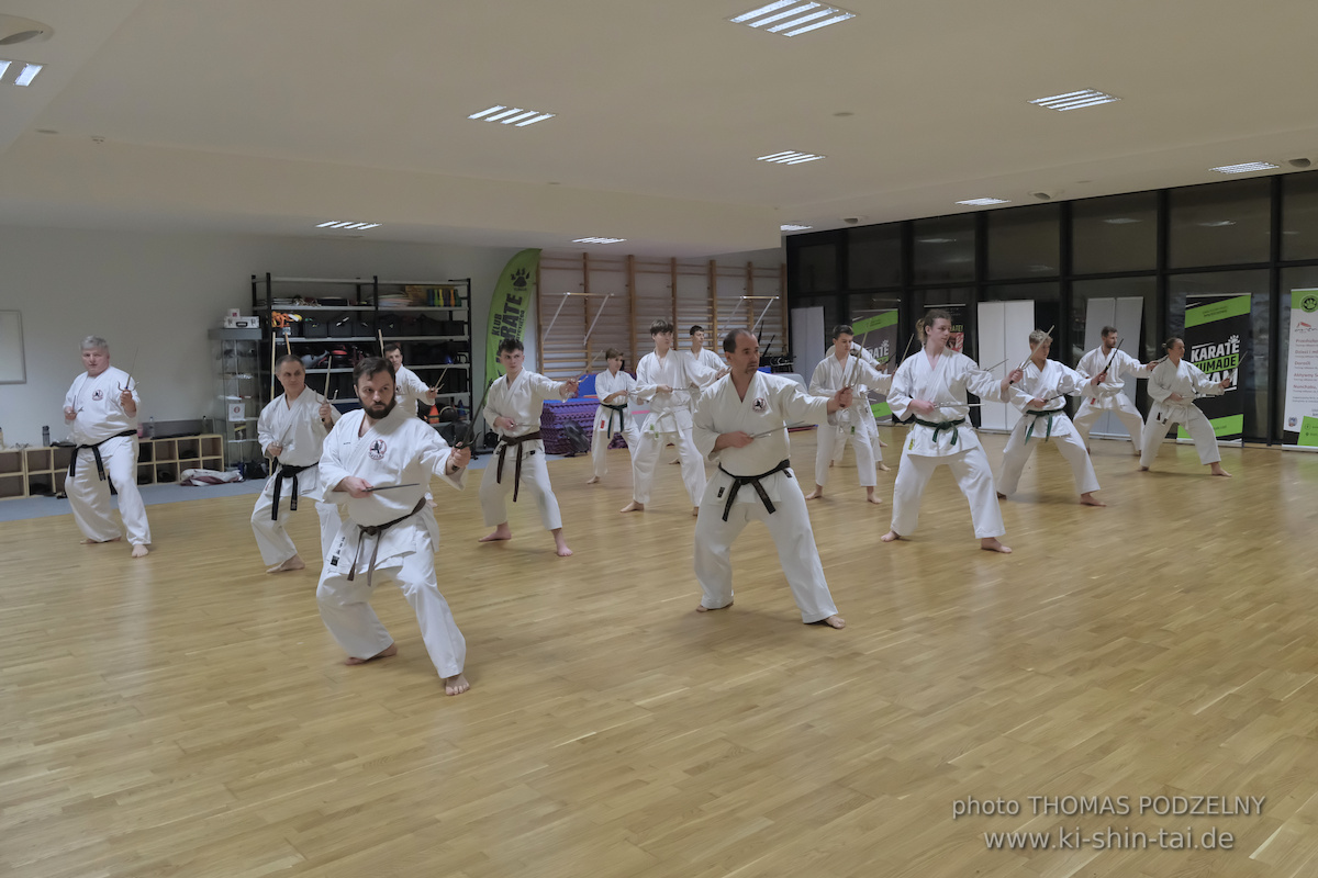 Ryûkyû Kobudô Lehrgang mit Thomas Podzelny 6.Dan in Torun/Polen 16.-18.1.2026