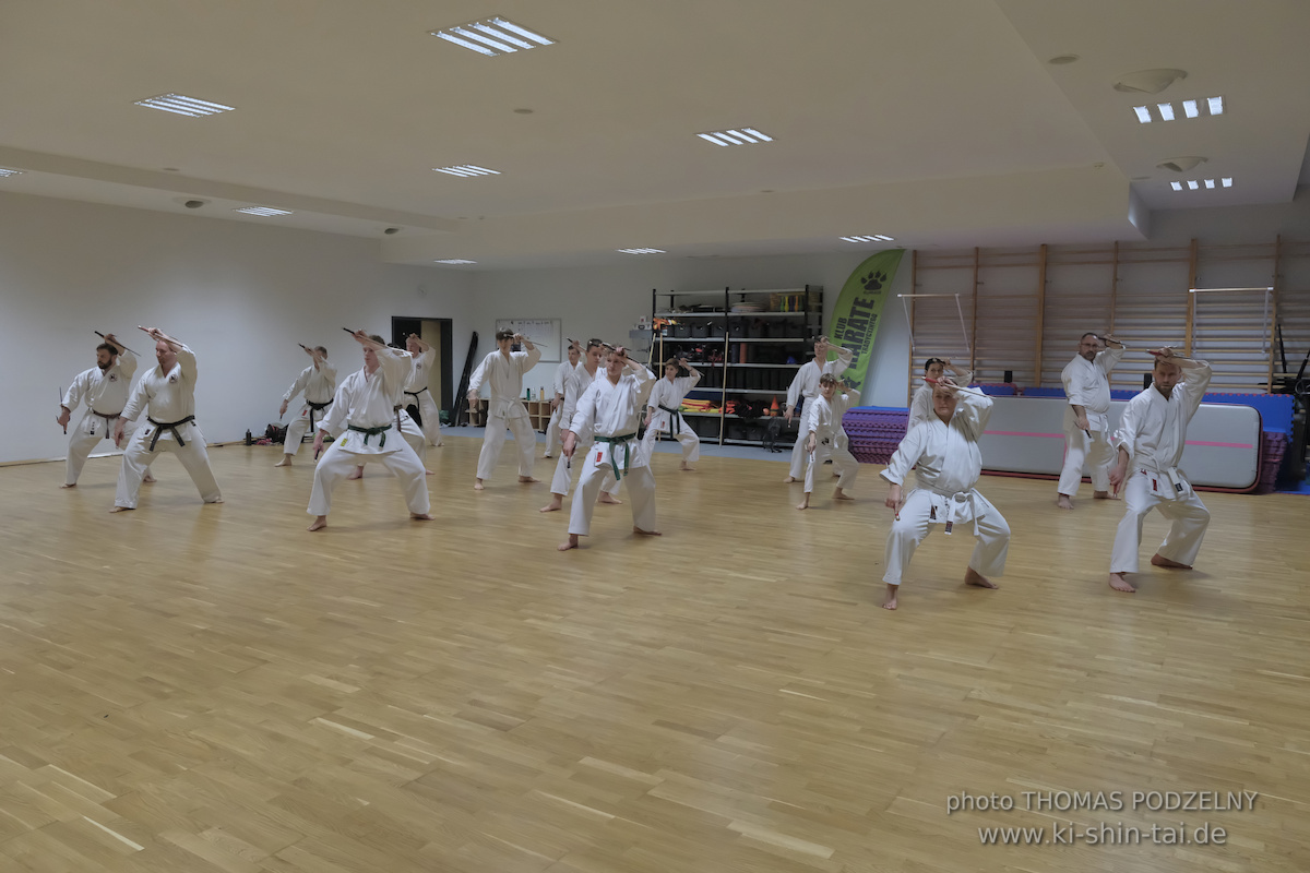 Ryûkyû Kobudô Lehrgang mit Thomas Podzelny 6.Dan in Torun/Polen 16.-18.1.2026