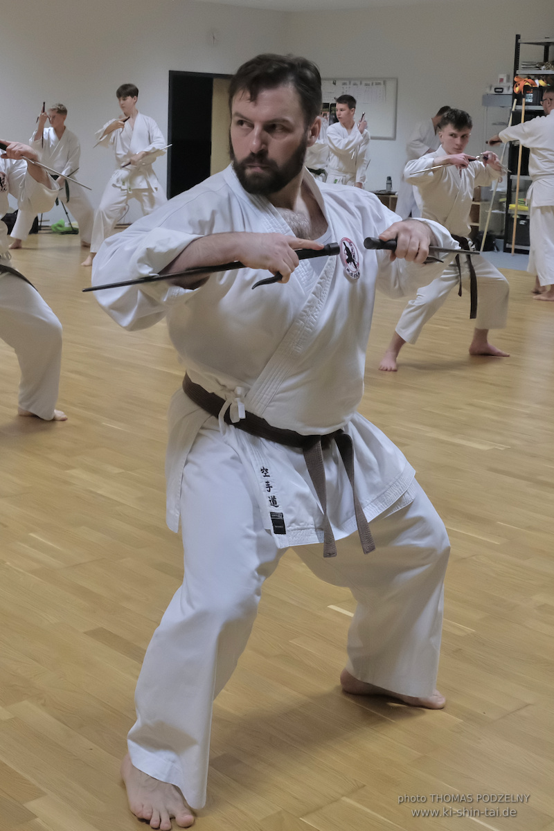 Ryûkyû Kobudô Lehrgang mit Thomas Podzelny 6.Dan in Torun/Polen 16.-18.1.2026