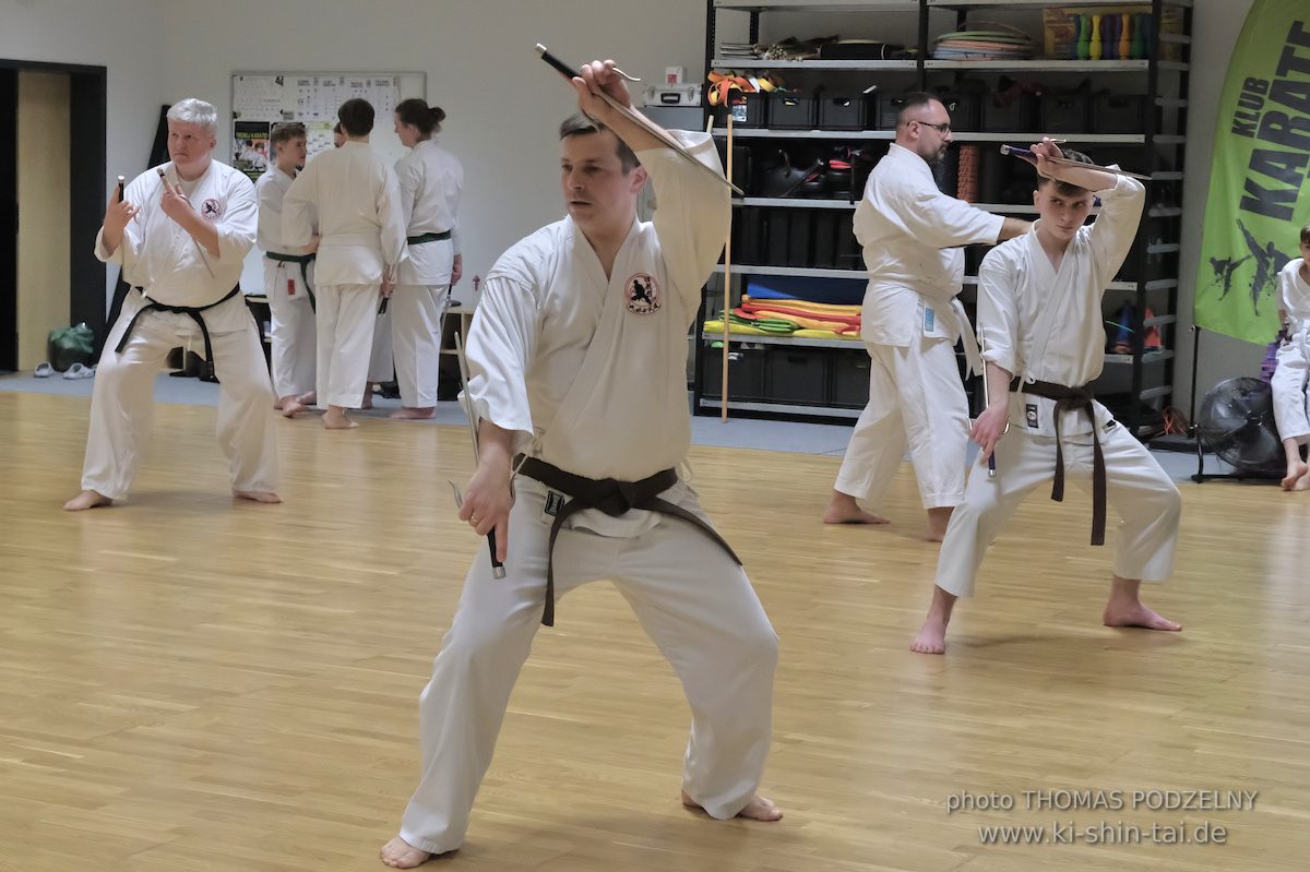 Ryûkyû Kobudô Lehrgang mit Thomas Podzelny 6.Dan in Torun/Polen 16.-18.1.2026