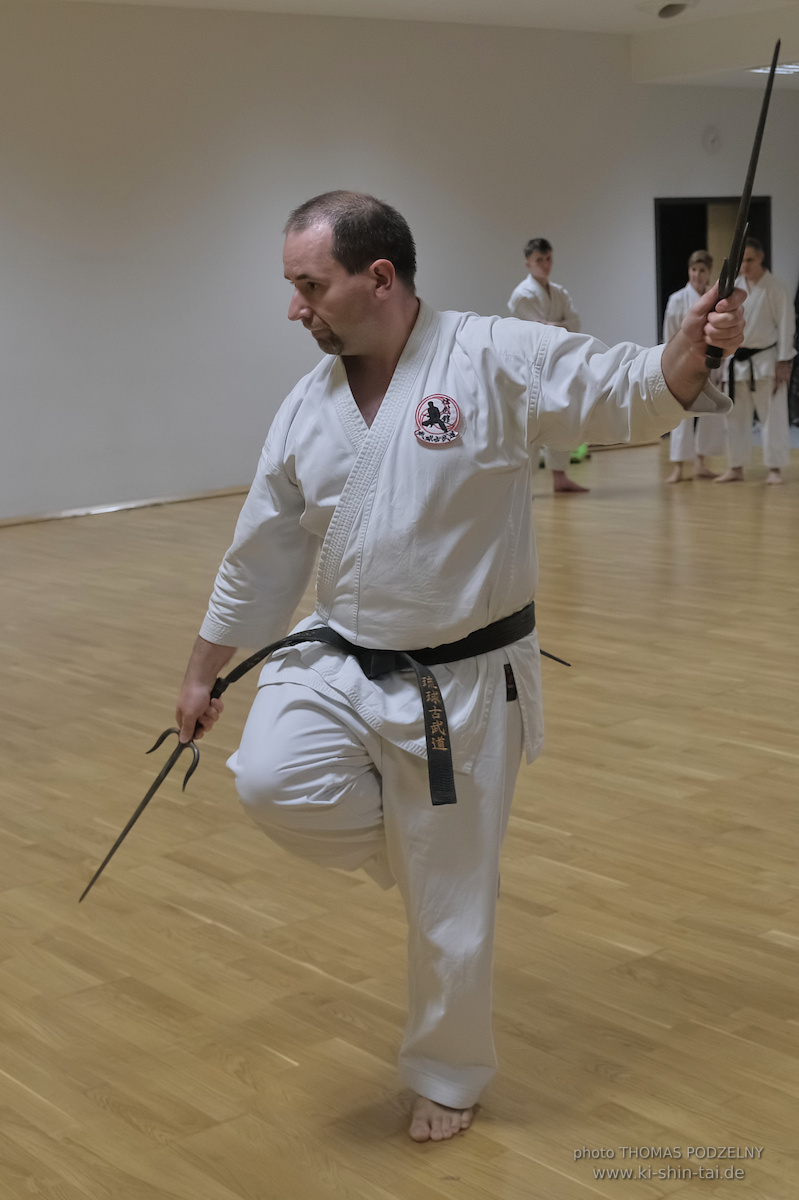 Ryûkyû Kobudô Lehrgang mit Thomas Podzelny 6.Dan in Torun/Polen 16.-18.1.2026