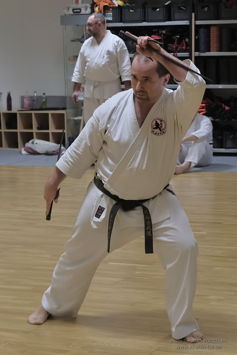 Ryûkyû Kobudô Lehrgang mit Thomas Podzelny 6.Dan in Torun/Polen 16.-18.1.2026