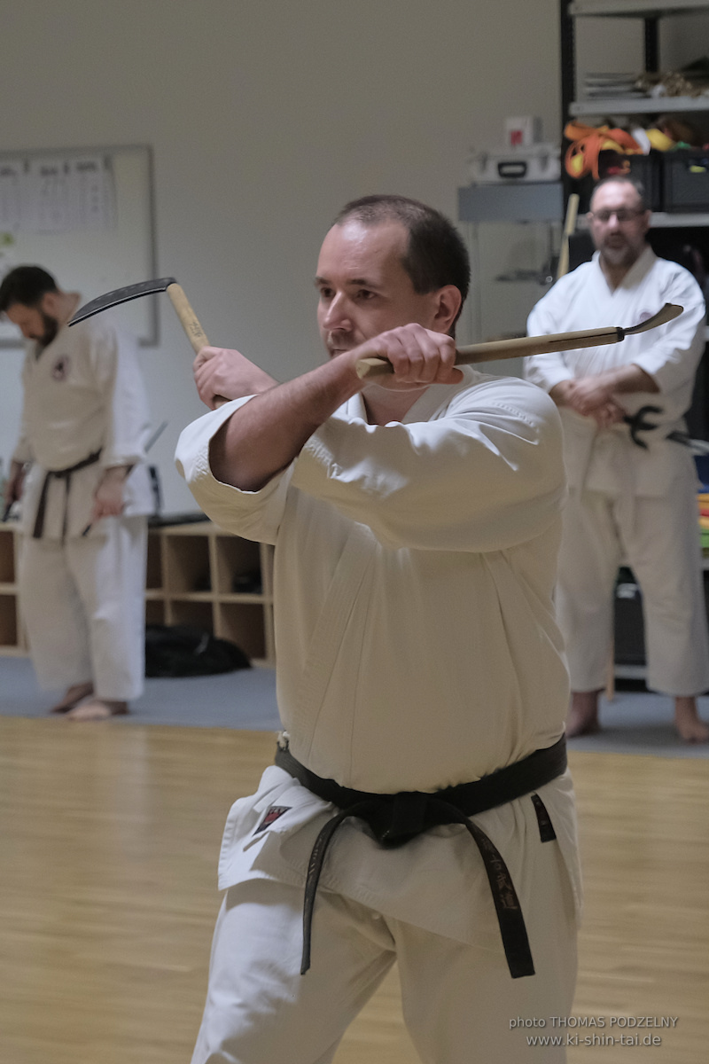 Ryûkyû Kobudô Lehrgang mit Thomas Podzelny 6.Dan in Torun/Polen 16.-18.1.2026
