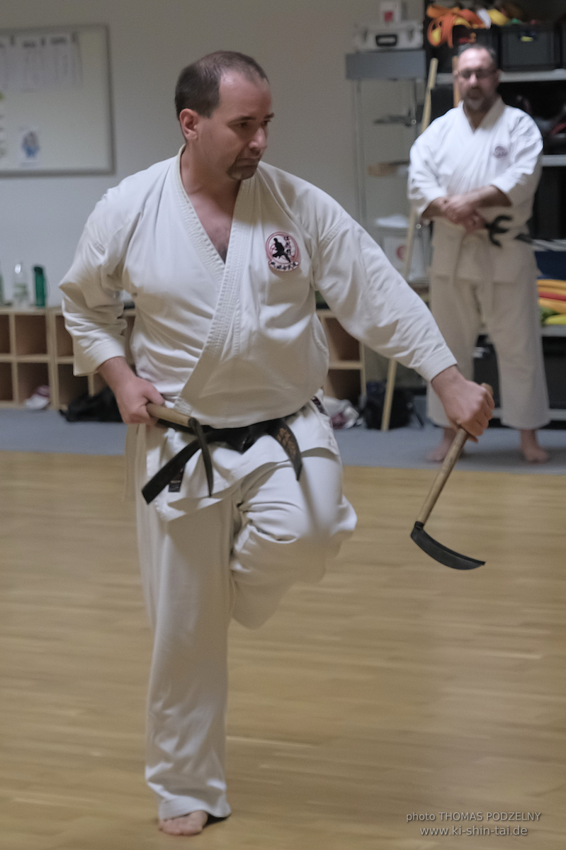 Ryûkyû Kobudô Lehrgang mit Thomas Podzelny 6.Dan in Torun/Polen 16.-18.1.2026