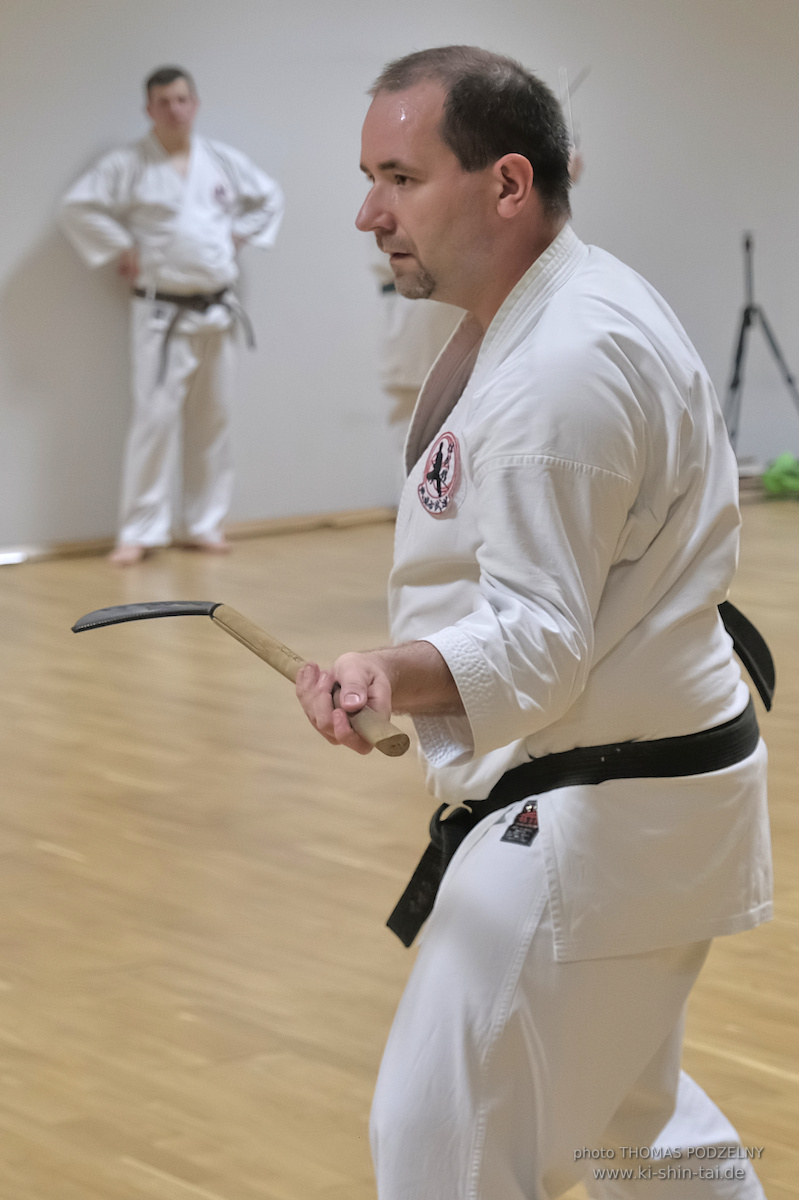 Ryûkyû Kobudô Lehrgang mit Thomas Podzelny 6.Dan in Torun/Polen 16.-18.1.2026