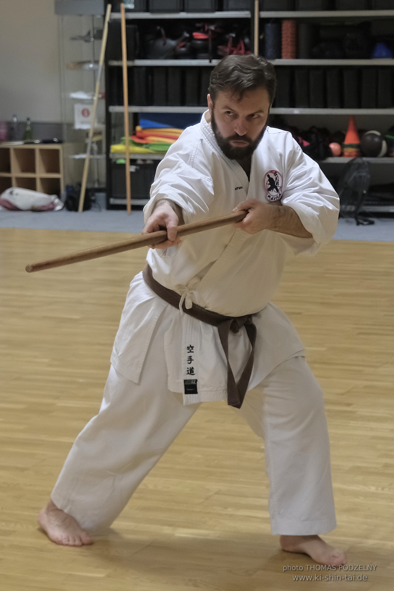 Ryûkyû Kobudô Lehrgang mit Thomas Podzelny 6.Dan in Torun/Polen 16.-18.1.2026