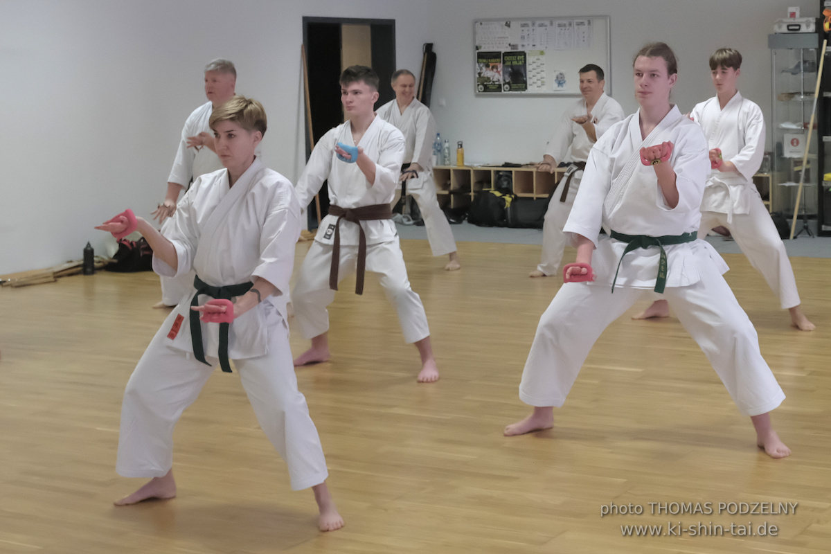 Ryûkyû Kobudô Lehrgang mit Thomas Podzelny 6.Dan in Torun/Polen 16.-18.1.2026
