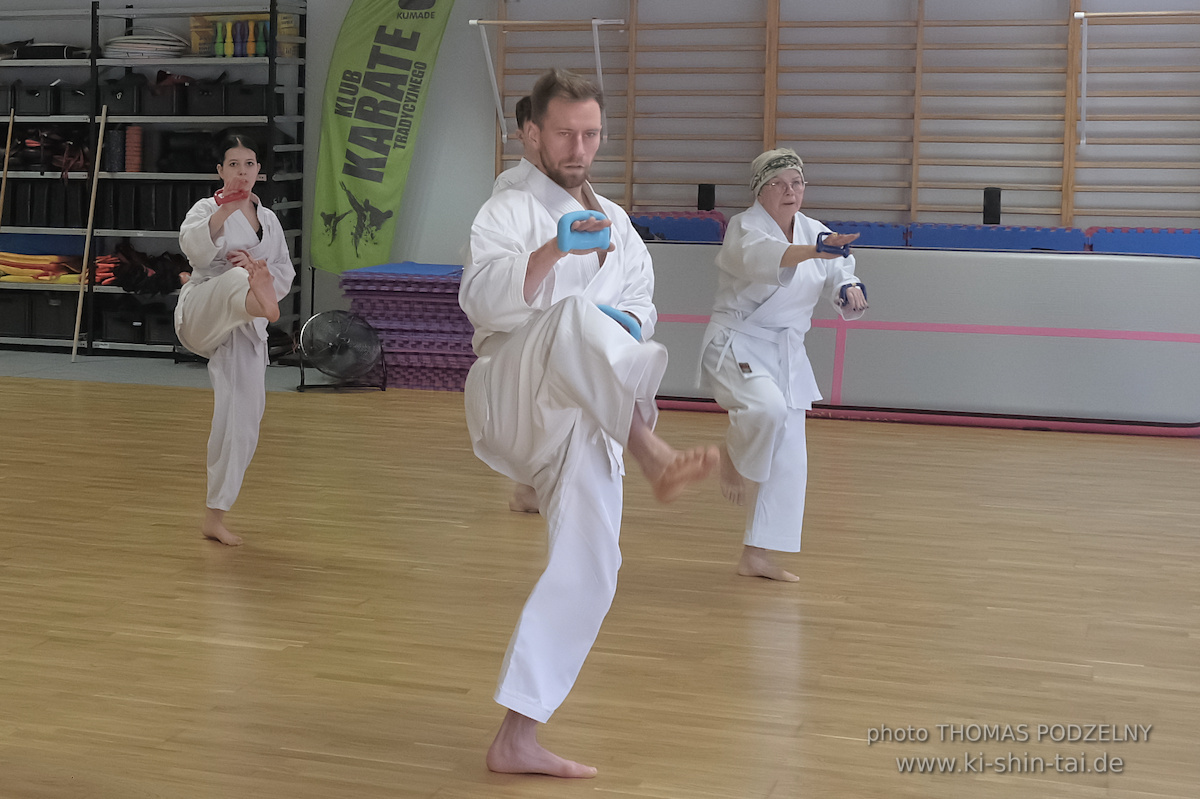 Ryûkyû Kobudô Lehrgang mit Thomas Podzelny 6.Dan in Torun/Polen 16.-18.1.2026