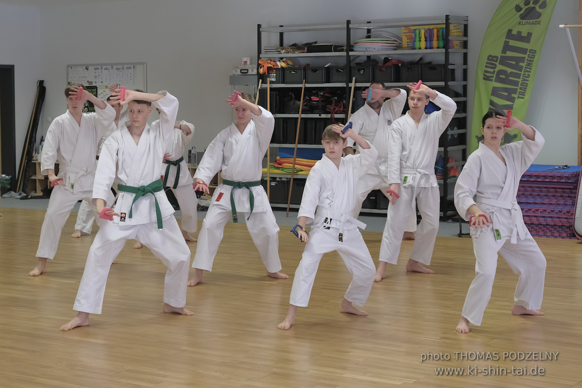 Ryûkyû Kobudô Lehrgang mit Thomas Podzelny 6.Dan in Torun/Polen 16.-18.1.2026