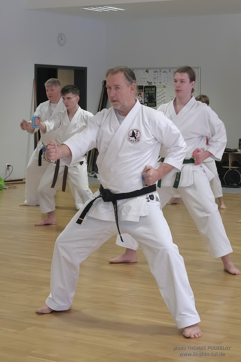 Ryûkyû Kobudô Lehrgang mit Thomas Podzelny 6.Dan in Torun/Polen 16.-18.1.2026