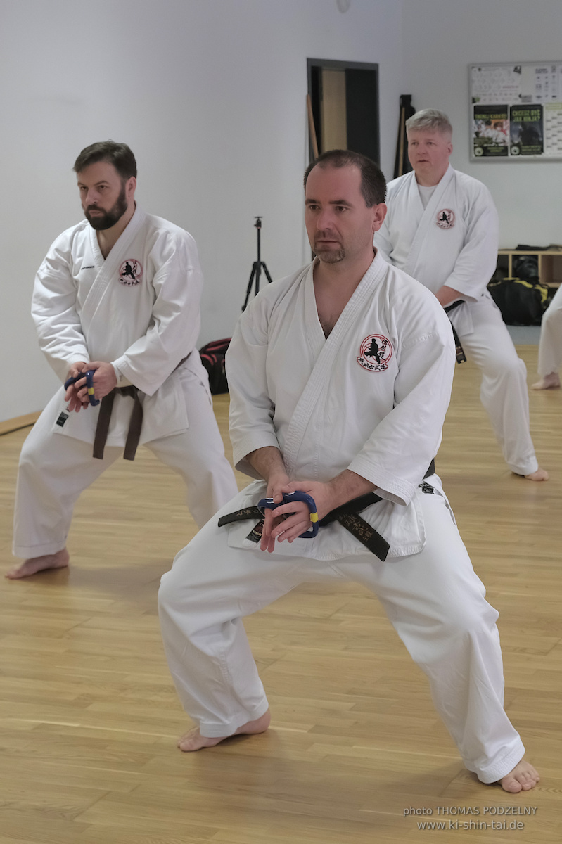 Ryûkyû Kobudô Lehrgang mit Thomas Podzelny 6.Dan in Torun/Polen 16.-18.1.2026