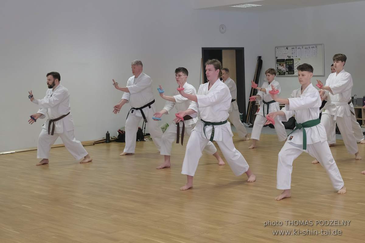 Ryûkyû Kobudô Lehrgang mit Thomas Podzelny 6.Dan in Torun/Polen 16.-18.1.2026