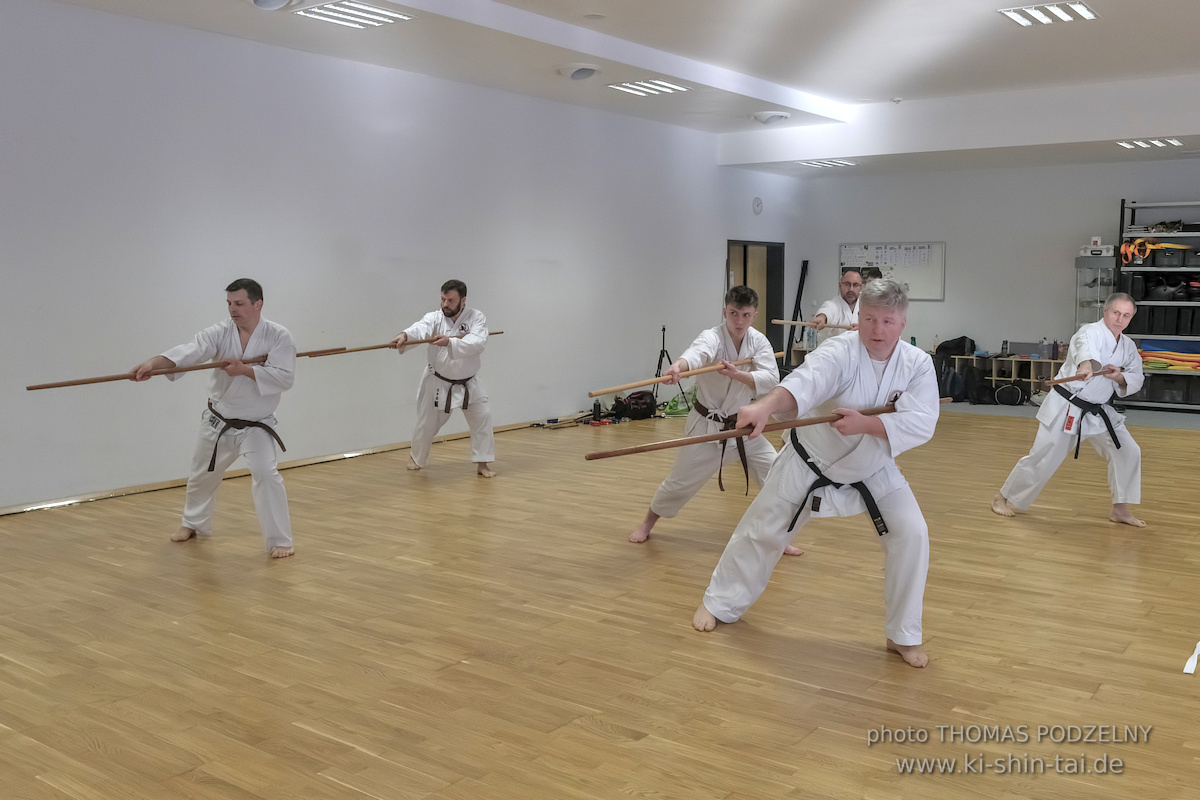 Ryûkyû Kobudô Lehrgang mit Thomas Podzelny 6.Dan in Torun/Polen 16.-18.1.2026