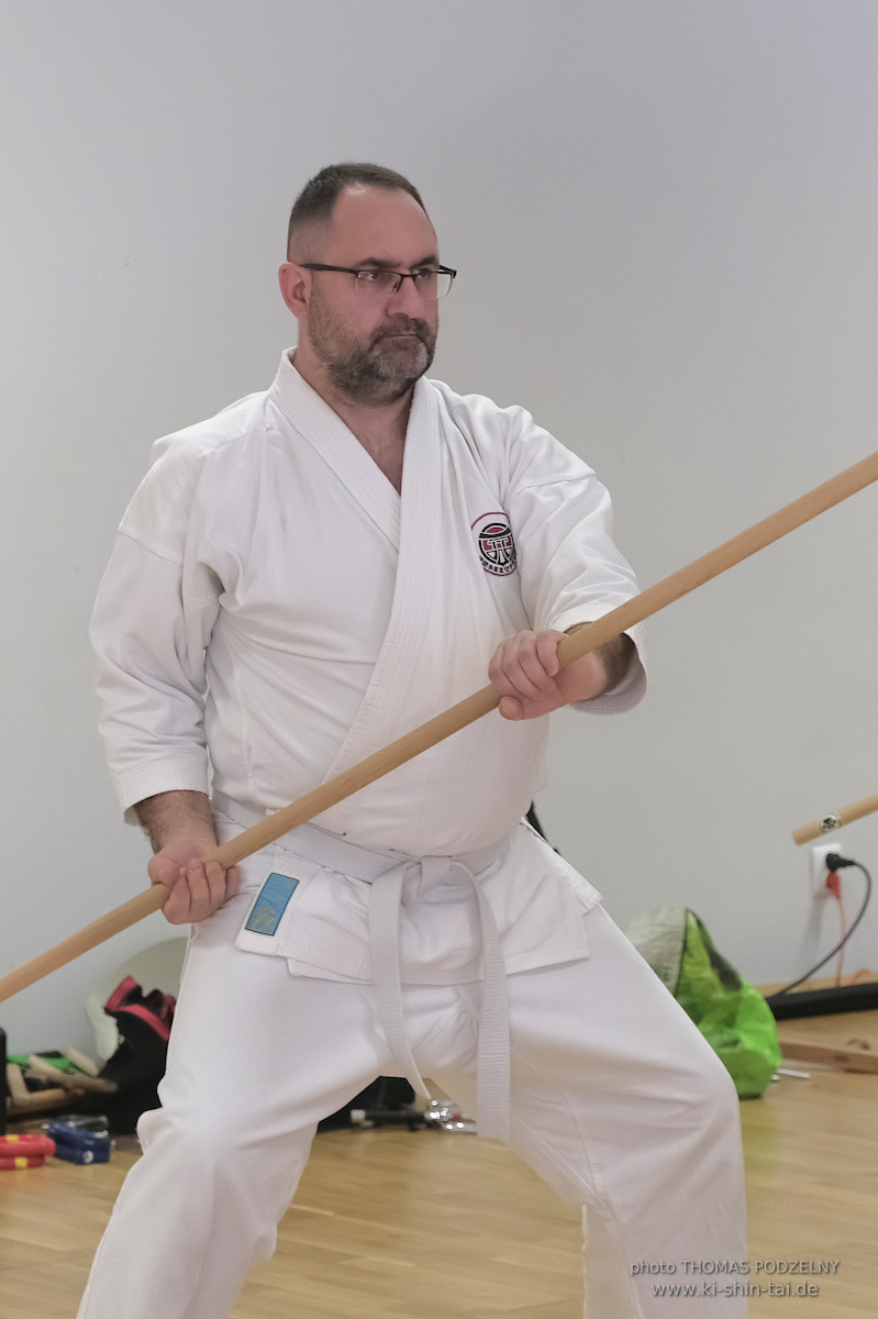 Ryûkyû Kobudô Lehrgang mit Thomas Podzelny 6.Dan in Torun/Polen 16.-18.1.2026