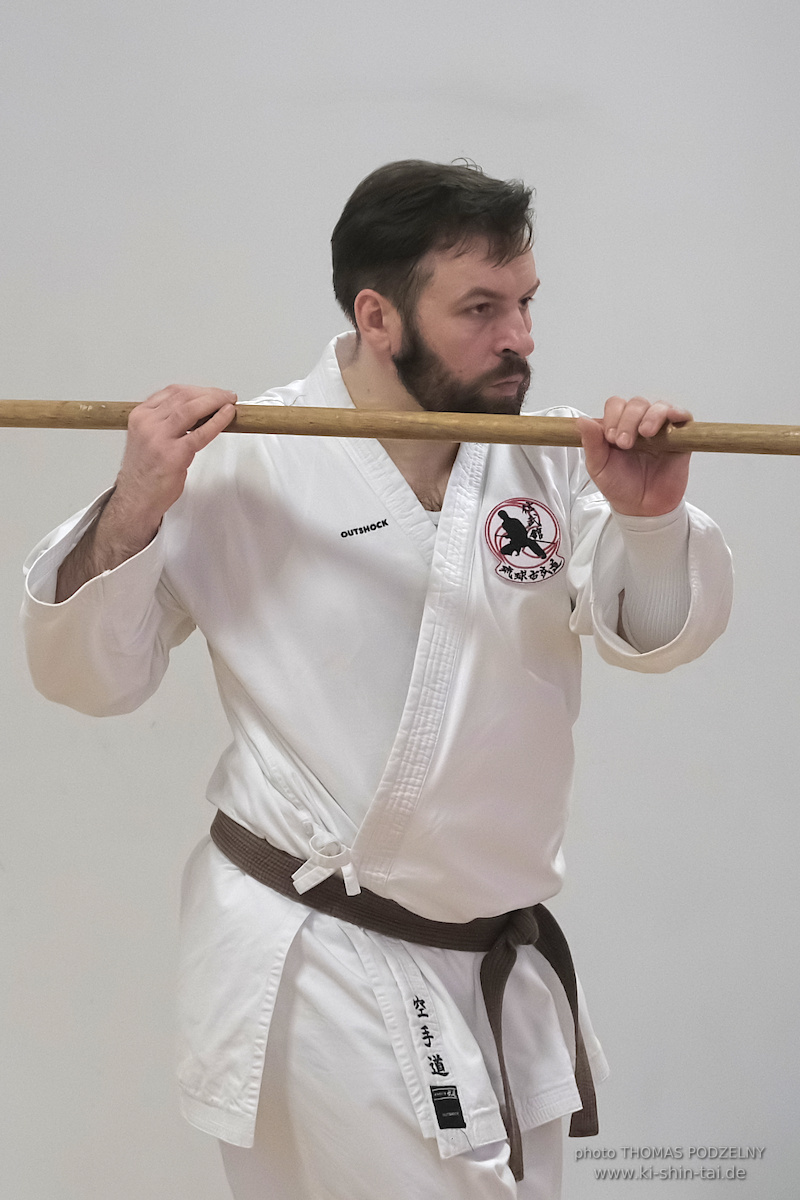 Ryûkyû Kobudô Lehrgang mit Thomas Podzelny 6.Dan in Torun/Polen 16.-18.1.2026