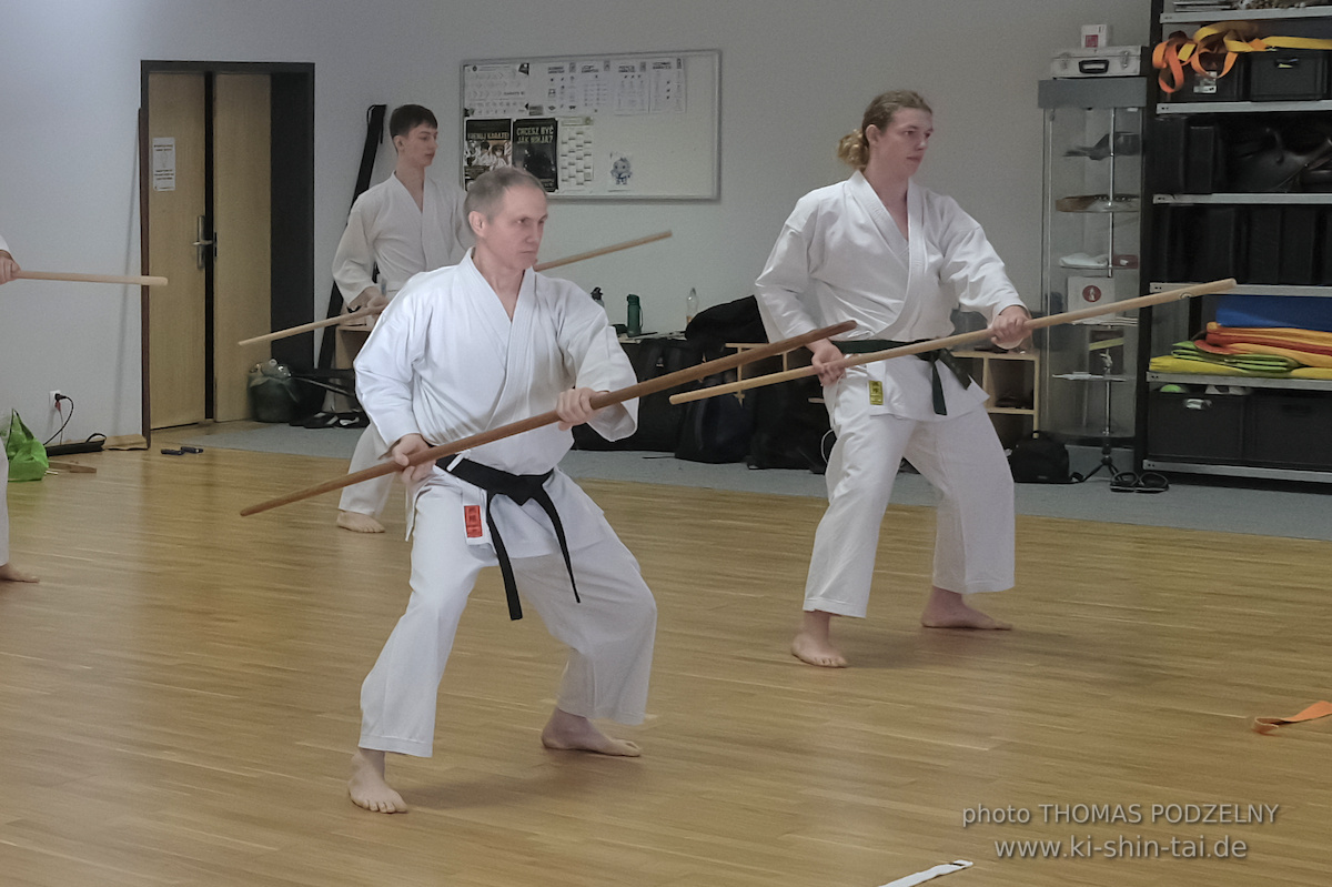 Ryûkyû Kobudô Lehrgang mit Thomas Podzelny 6.Dan in Torun/Polen 16.-18.1.2026