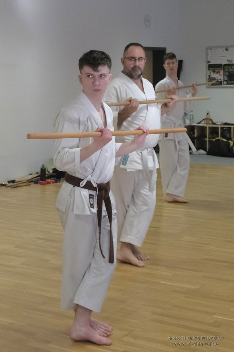 Ryûkyû Kobudô Lehrgang mit Thomas Podzelny 6.Dan in Torun/Polen 16.-18.1.2026